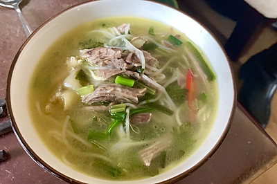 鸡汤浆水面