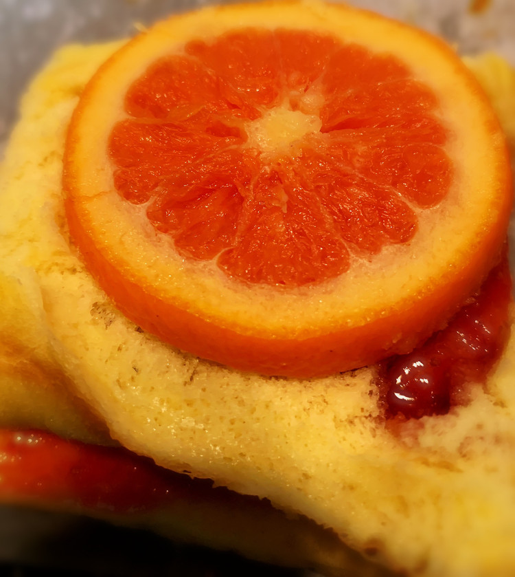 血橙蛋糕的做法