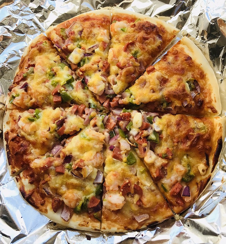 海鲜披萨的做法