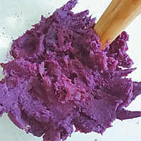 椰蓉奶香紫薯的做法图解3