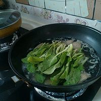 猪肝青菜汤`的做法图解6