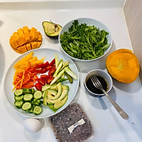 野餐必备之一蔬菜水果鲮鱼减肥餐—的做法图解2