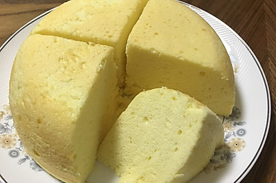 蒸的戚风蛋糕