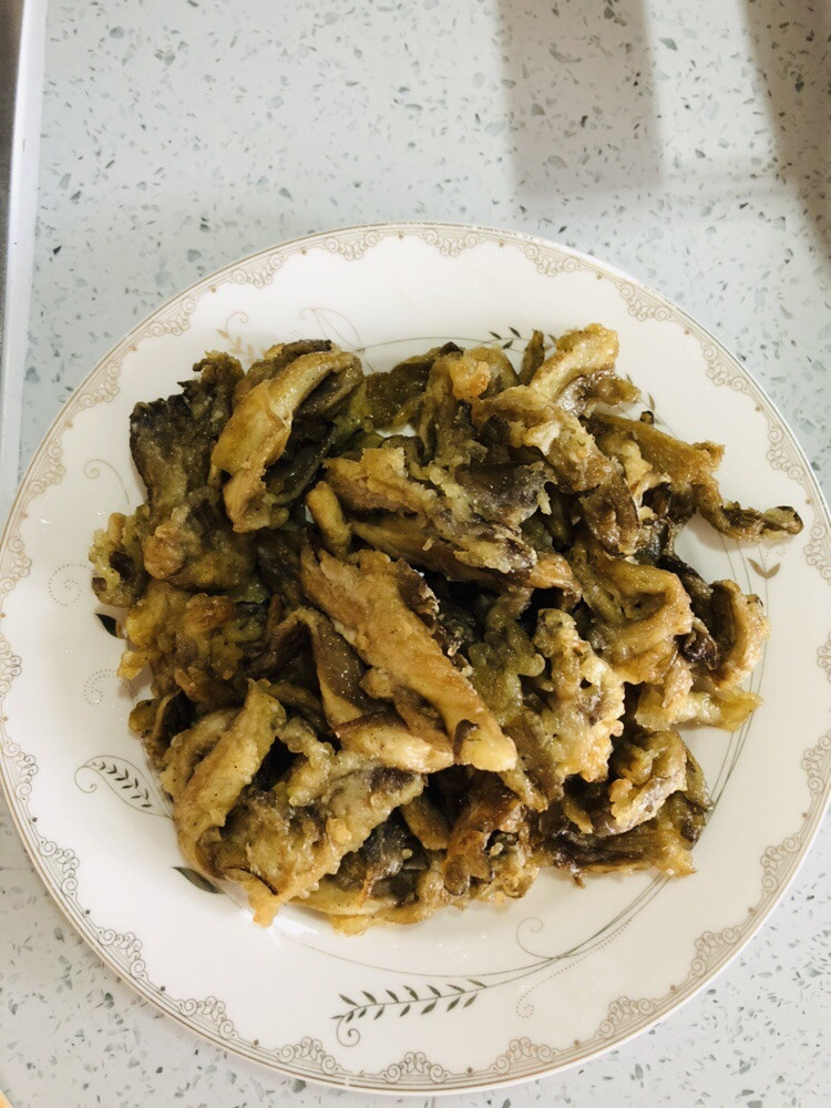 炸蘑菇的做法