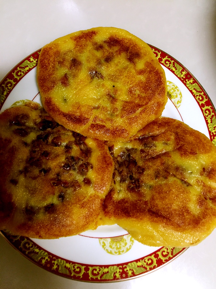 煎豆包