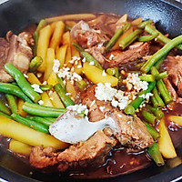 土豆豆角炖排骨的做法图解10