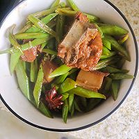 菜籽油煸炒四季豆肉的做法图解7
