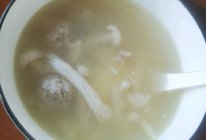 #感恩节烹饪挑战赛#来一锅热气腾腾的丸子蘑菇汤吧的做法