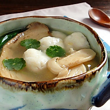 松茸鱼圆汤