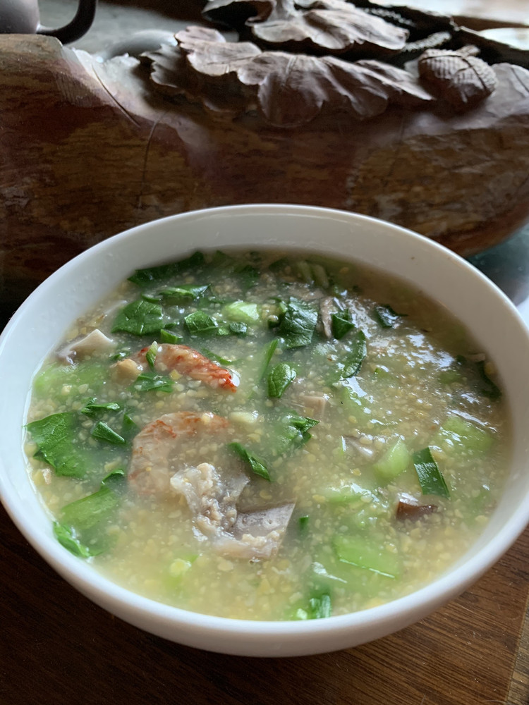 早餐粥*蔬菜肉粥的做法