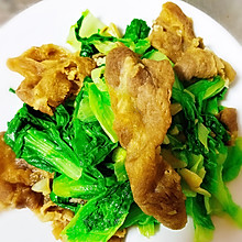 减肥期间也可以食用的蔬菜炒牛肉片