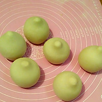 水蜜桃馒头#盛年锦食.忆年味#的做法图解4