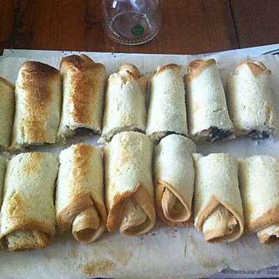 超简单好吃便捷吐司卷