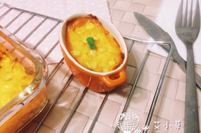芝士焗红薯