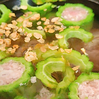 #嗨fun暑假#酿苦瓜黄豆汤的做法图解7
