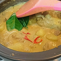 泰国菜：黄咖喱鸡腿饭的做法图解21