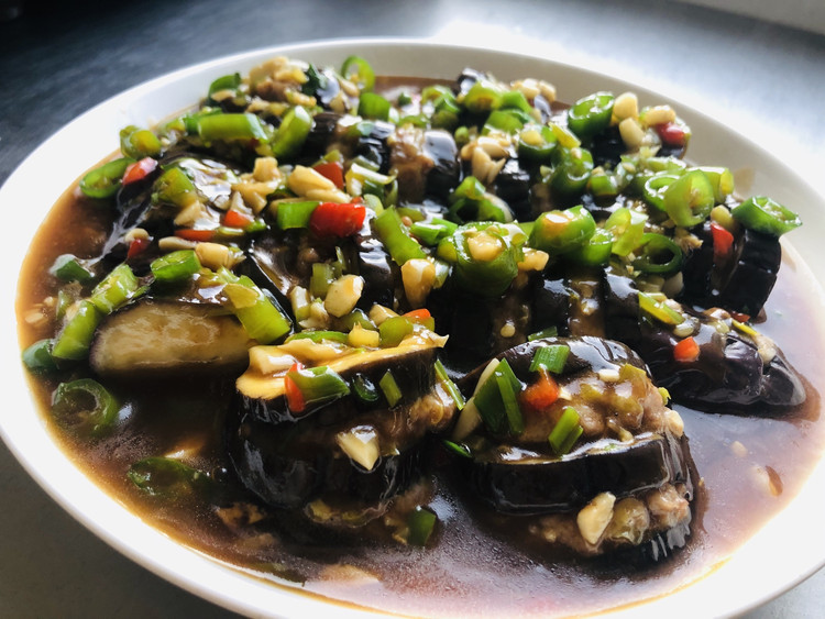蒸茄盒的做法