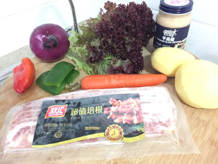 培根土豆泥的做法图解1
