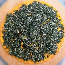 荠菜馅糊饼～