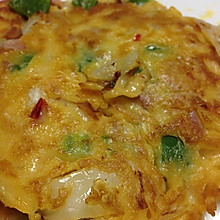 泡菜培根饼