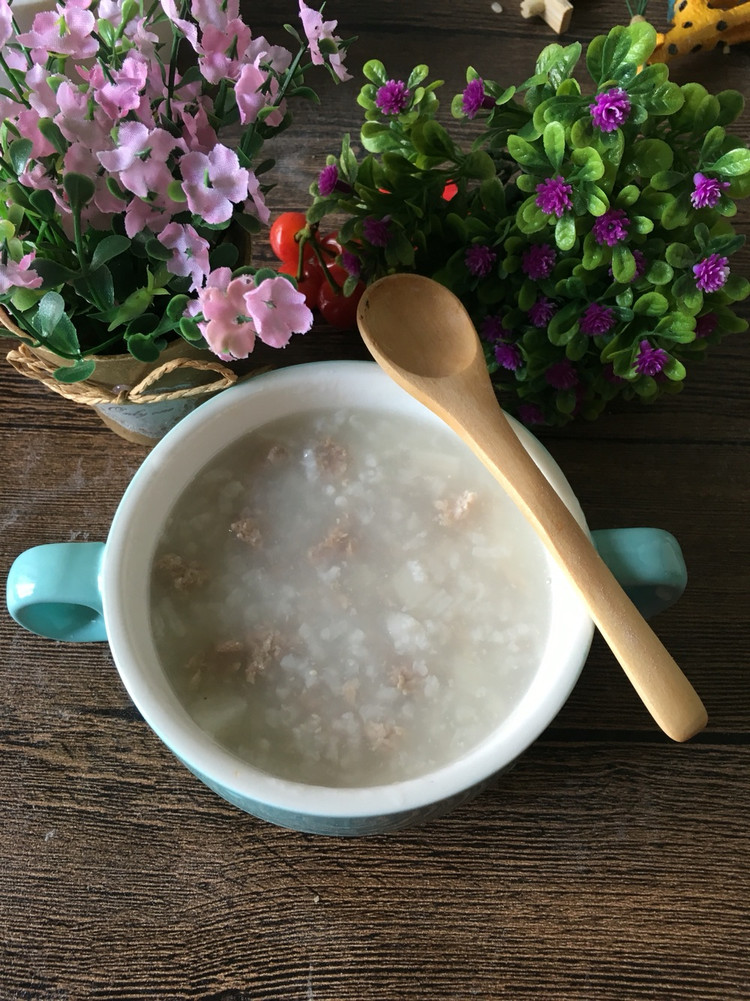 宝宝辅食之山药瘦肉粥的做法