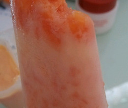 木瓜牛奶冰棒，夏日么么哒的做法