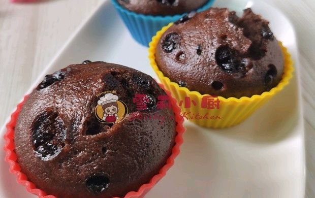 美食锅#免烤巧克力玛芬