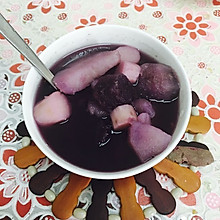 山药紫薯糖水