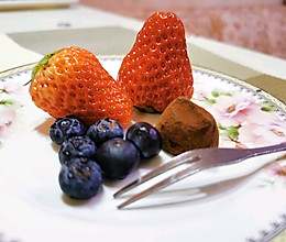 莓莓松露巧克力的做法