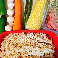健康食谱：糙米团子的做法图解1