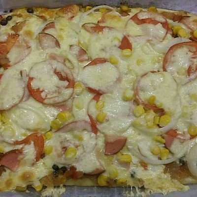 『pizza系列』火腿披萨