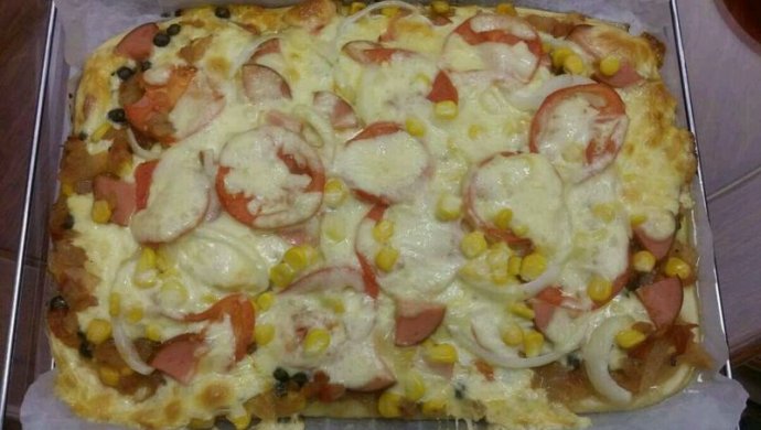 『pizza系列』火腿披萨