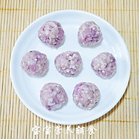 紫薯杂粮肉丸-宝宝辅食的做法图解11