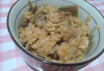 扁豆肉丁焖饭的做法