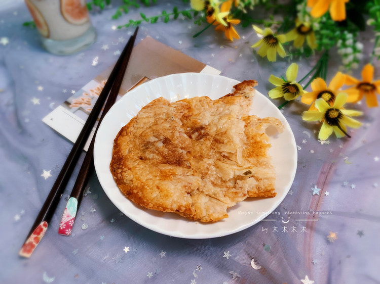 饺子皮版千层肉饼【宝宝最爱早餐】的做法