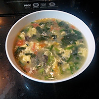 菠菜粉丝蛋汤的做法图解3