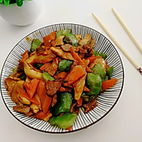 #橄榄中国味 感恩添美味#牛肉蘑菇杂蔬炒的做法图解13