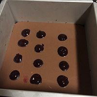 黑森林芝士蛋糕（6寸方形）的做法图解7