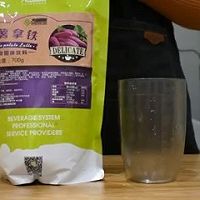 冬季热饮紫薯拿铁的做法图解2