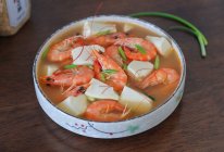 #晒出你的中秋团圆饭#一口鲜滋味～鲜虾豆腐汤的做法