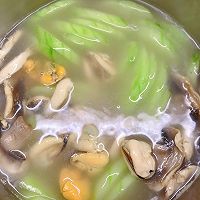 #智利贻贝中式烹法大赏#黄瓜贻贝汤的做法图解5