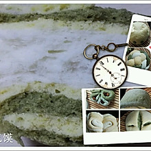 宝宝美食～三色花馍