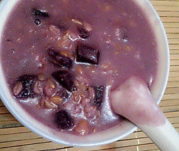 粗粮紫薯粥的做法
