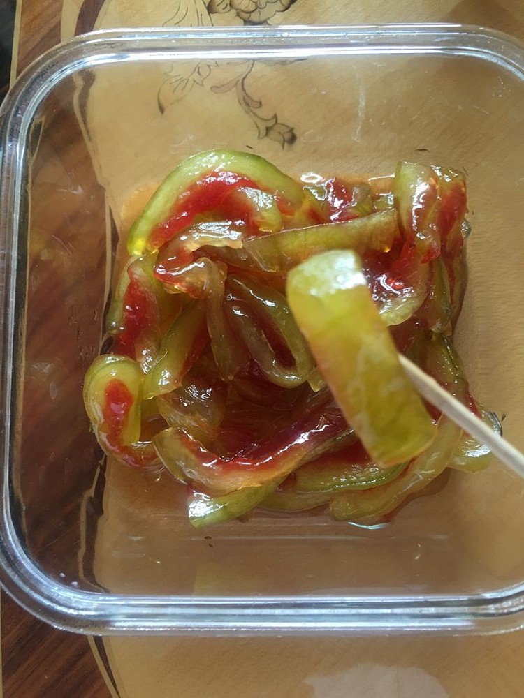 蜜饯西瓜皮的做法