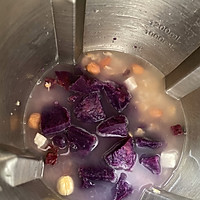 #洗手作羹汤#忠于原味—紫薯五谷米糊的做法图解2