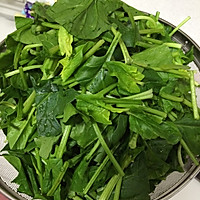 日式芝麻拌菠菜的做法图解2