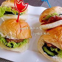 mini牛排汉堡～宝宝早餐#丘比轻食厨艺大赛#的做法图解4