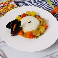 咖喱青口饭#百梦多圆梦季#的做法图解7