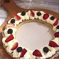 #美食说出“新年好”#草莓花环拿破仑酥的做法图解7