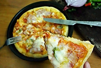 青椒培根芝士pizza的做法